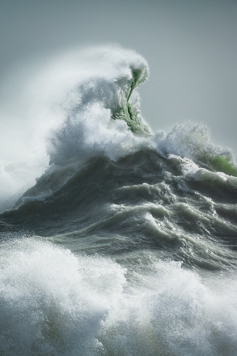 'Sedna' fast shutter speed of a monstrous storm wave