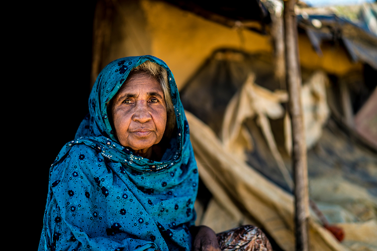 Rohingya woman