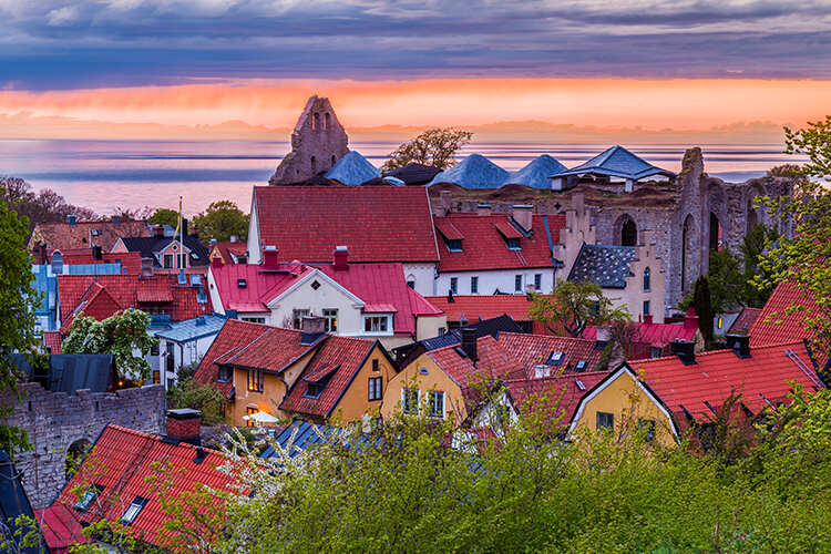 Visby, Gotland Island, Sweden