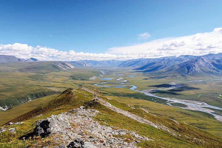 The Noatak River in Alaska