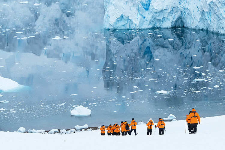 Neko Harbour, on the Antarctic Peninsula