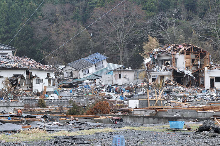 Aftermath of the Great East Japan Earthquake/Tokohu Earthquake 2011