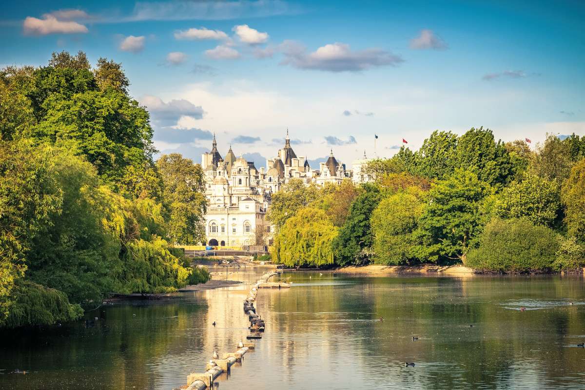 St James's Park is one of London's eight Royal Parks