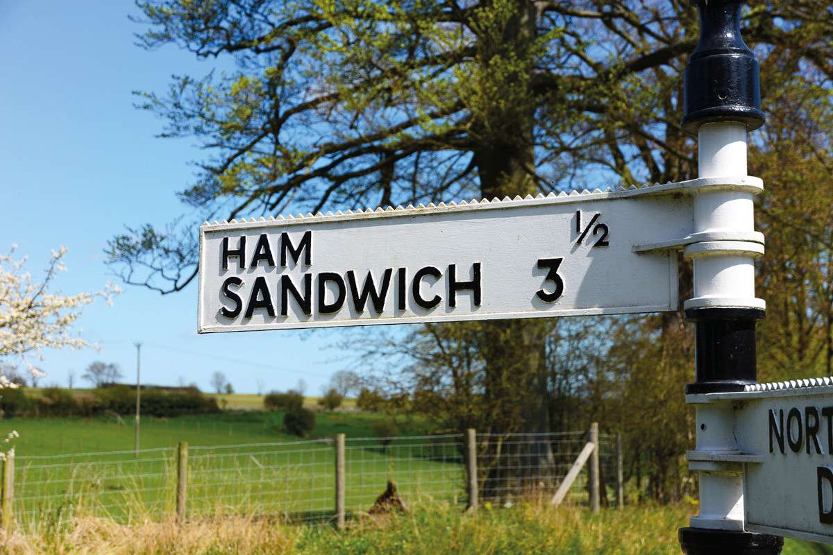 Ham is a hamlet near the town of Sandwich in Kent, England