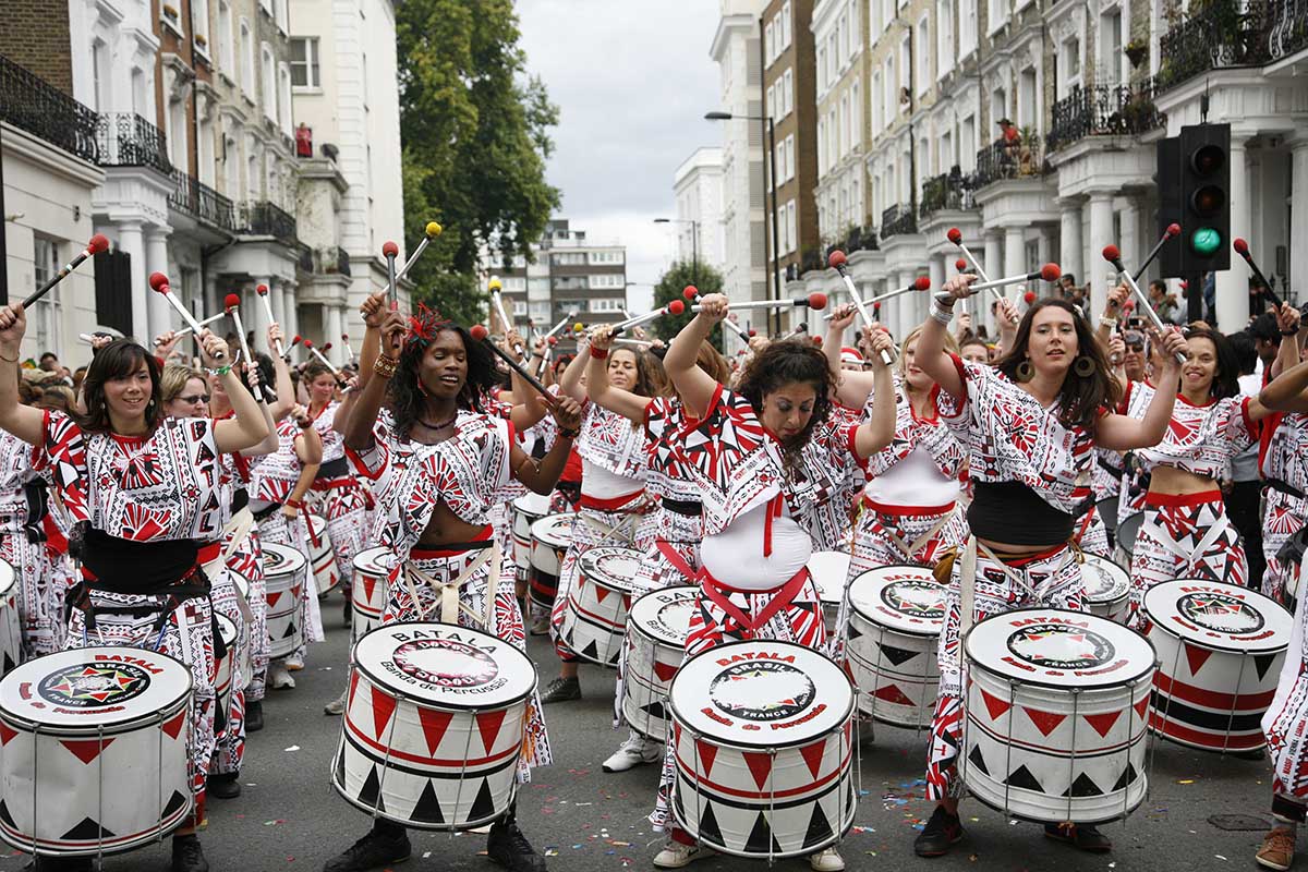 Drummers Notting Hill Carnival