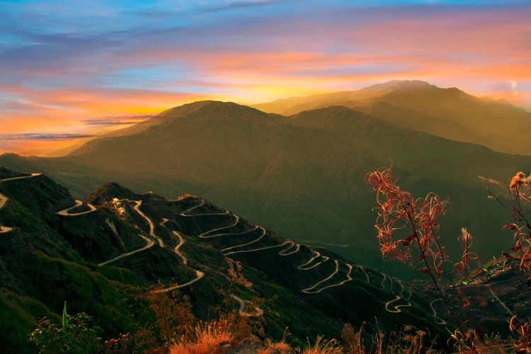 Zuluk zigzag road, Sikkim