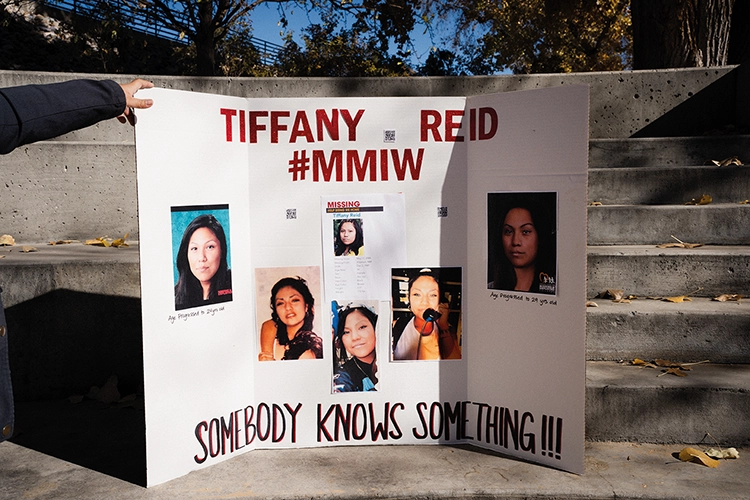 Tiffany Reid’s sister continues the search