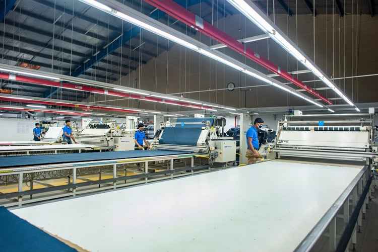 Textile factory in Bangladesh