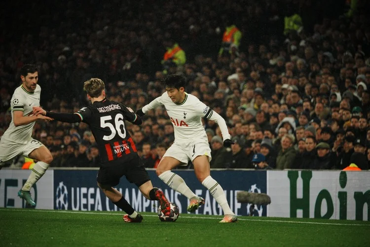 Tottenham Hotspur vs AC Milan - UEFA Champions League, located in Tottenham Hotspur Stadium, London, UK on March 8th, 2023.