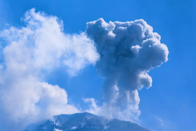 Volcanic eruption
