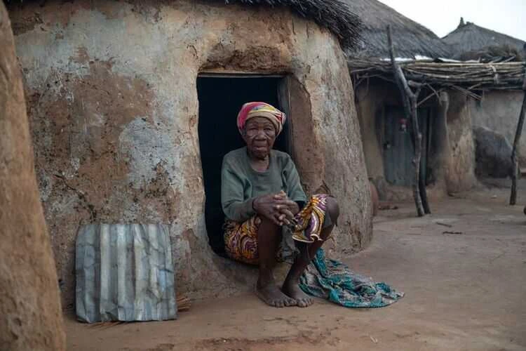 Woman accused of witchcraft in West Africa