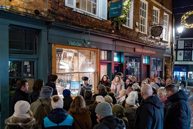 Ghost tour in York